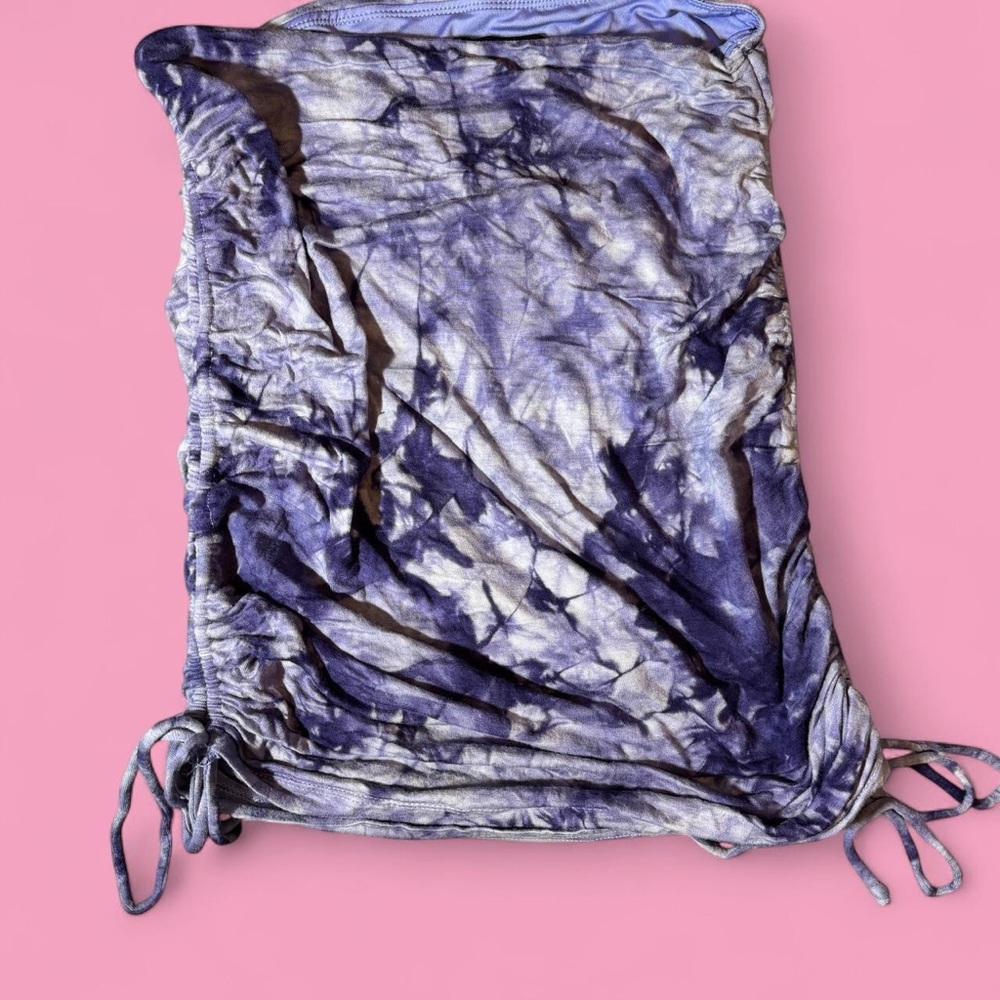 Fashion Nova Purple Tie-Dye Skirt Set - Picture 5 of 7